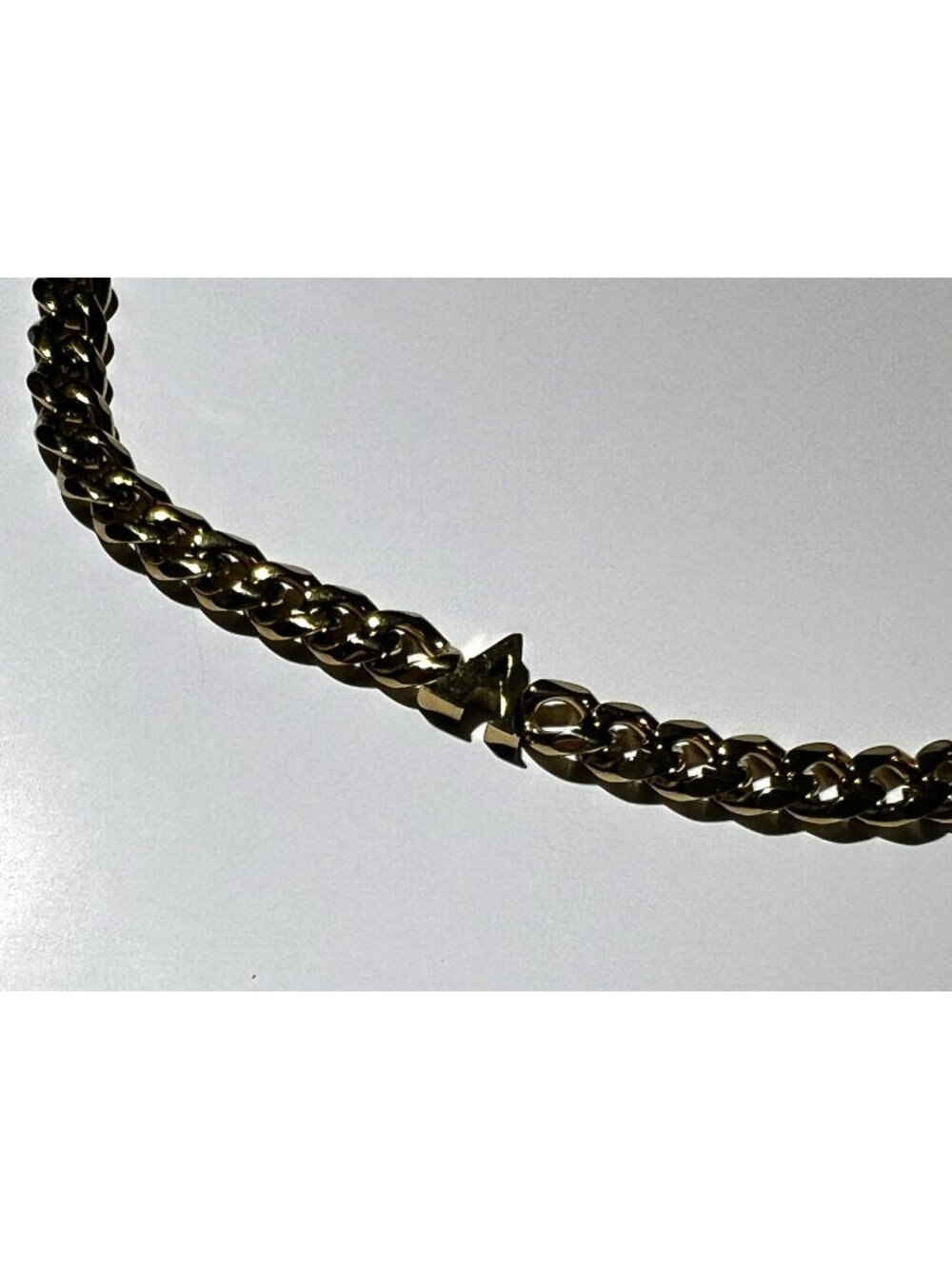 Altar’d State A Gold Tone Stainless Steel Choker Necklace NWT